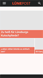 Mobile Screenshot of luenepost.de